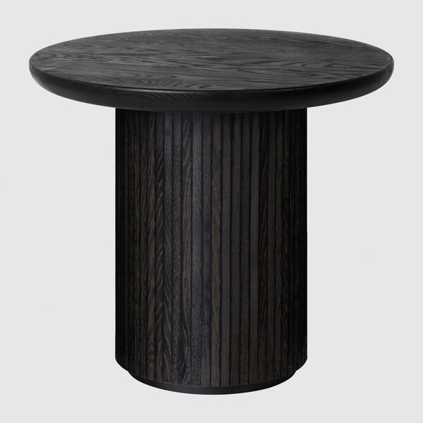 GUBI Moon Lounge Table - Round, Ø60 x H55, Wood top