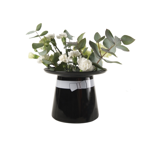 Ваза настільна Muurla MOOMINPAPPA'S HAT BLACK