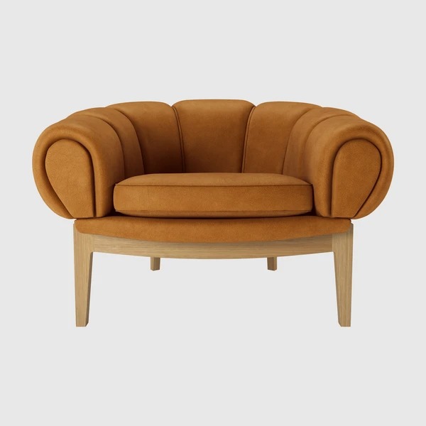 Крісло GUBI Croissant Lounge Chair. Изображение 1