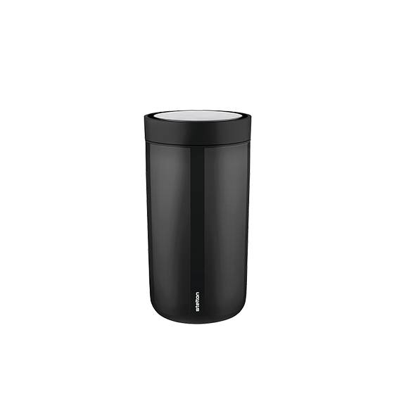 Термочашка Stelton To Go Click, black, 685-1. Изображение 1