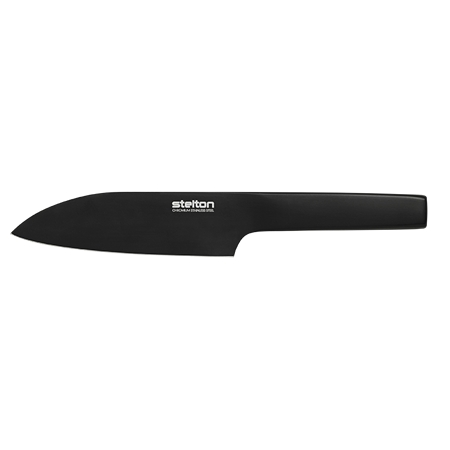 Кухонний ніж Stelton Pure Black Santoku. Изображение 1