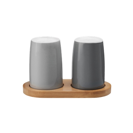 Набір солонка и перечниця Stelton Emma sal & pepper shaker grey . Изображение 1