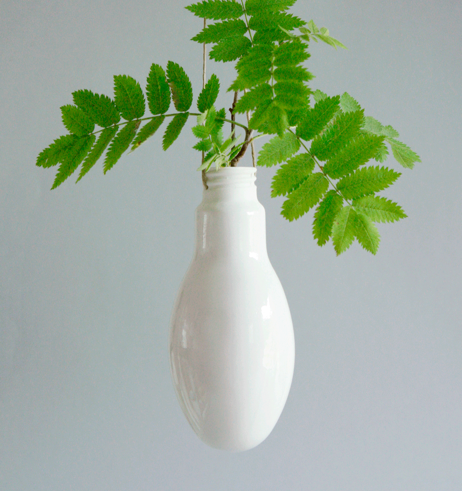 Ваза Ment Paerevase Stor Hvit blank . Изображение 1