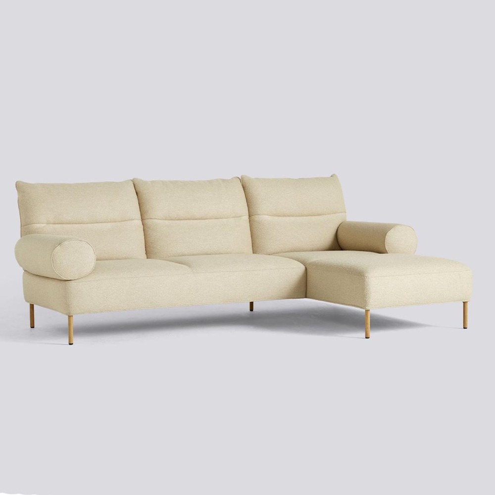 HAY PANDARINE 3 SEATER CHAISE LONGUE CYLINDRICAL ARMREST. Изображение 1