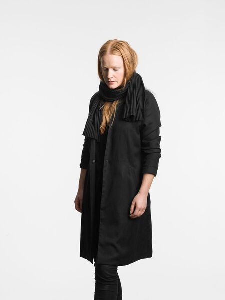 Шарф Design House Stockholm Pleece Short Scarf Black 