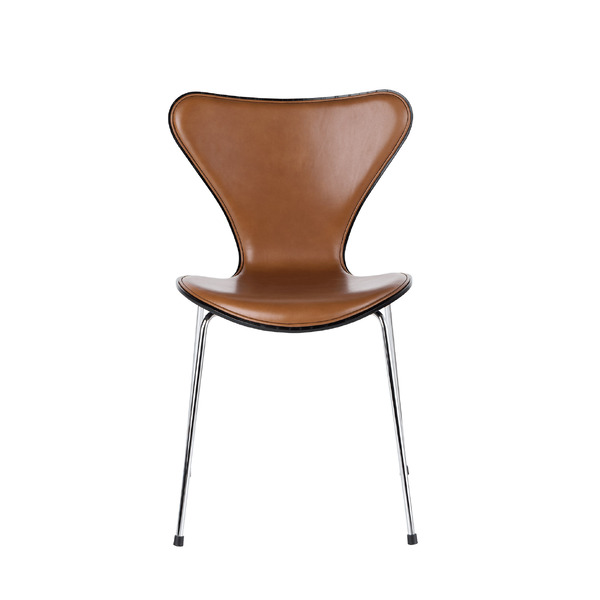 СТІЛЕЦЬ FRITZ HANSEN SERIES 7, FRONT UPHOLSTERED, LEATHER