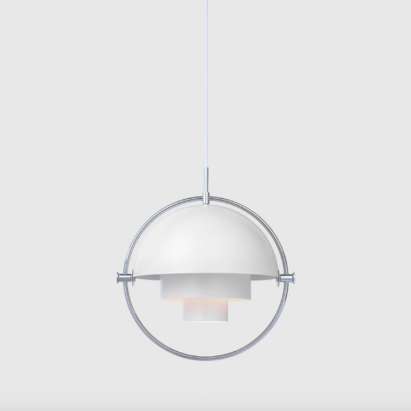 Підвісний світильник GUBI Multi-Lite Pendant - Dia.36 - Chrome Base