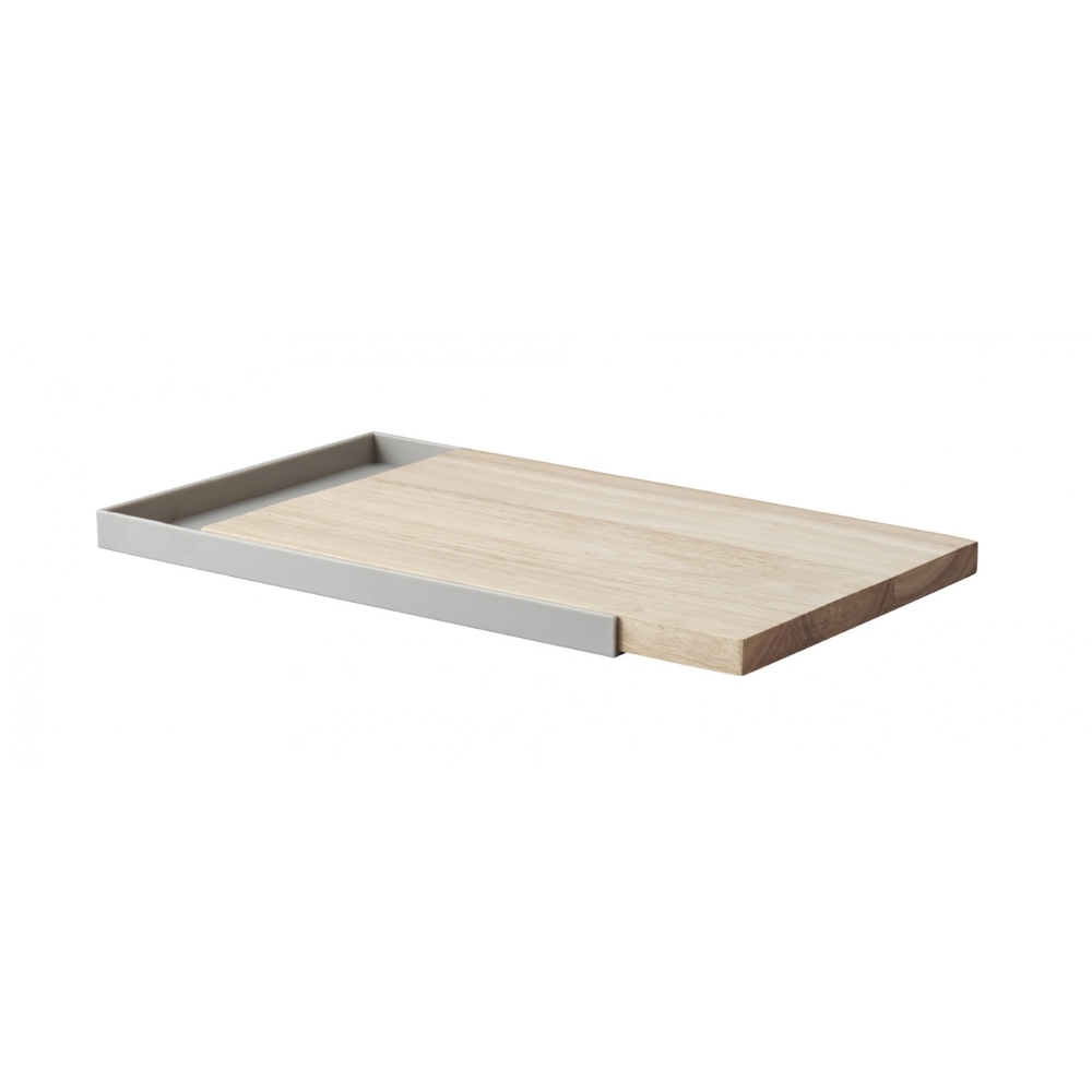 Дошка для різання з підносом Rig tig by Stelton Frame light grey . Изображение 1
