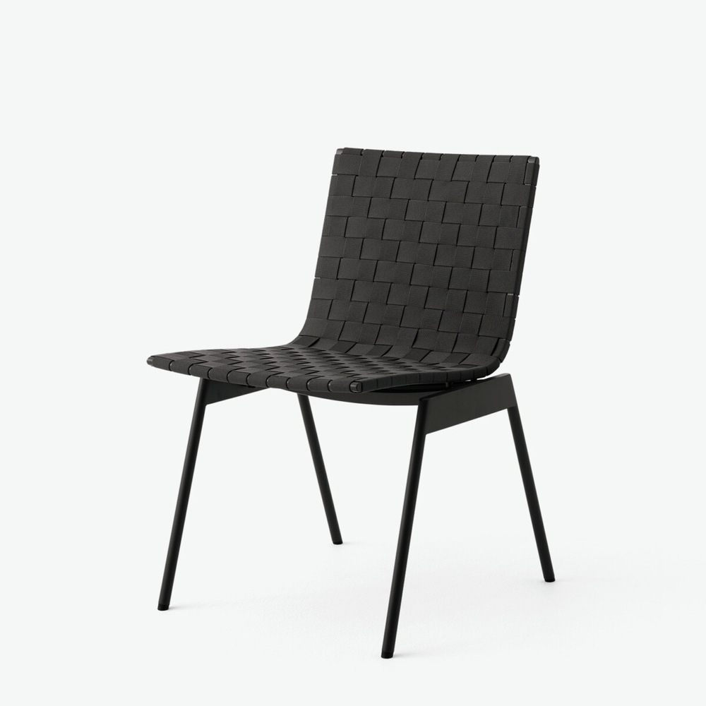 Стілець &Tradition Ville AV33 Teak & Warm black. Изображение 1