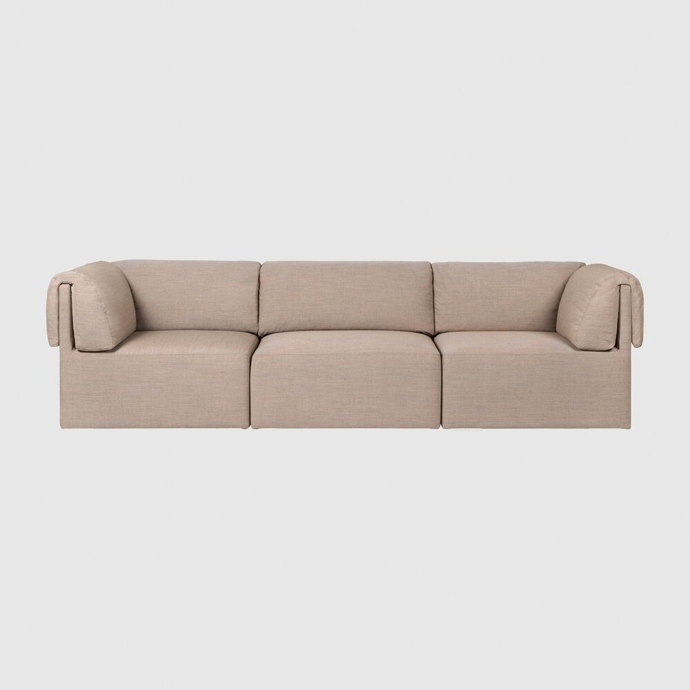 GUBI Wonder Sofa - 3-seater with armrest. Изображение 1